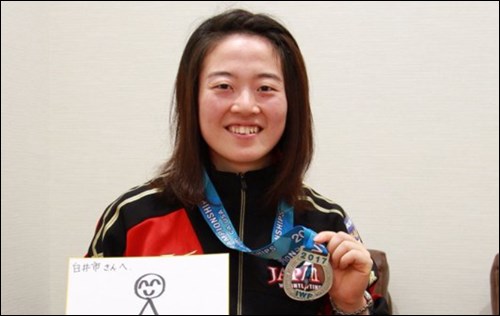 安藤美希子　2017年世界選手権大会で4位